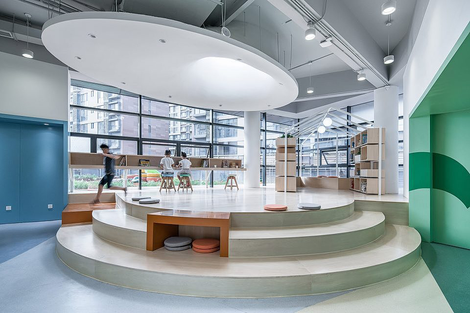 萬科成長(zhǎng)中心文化墻