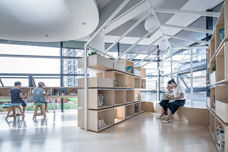 萬科成長(zhǎng)中心文化墻