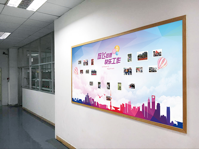 公司文化墻制作