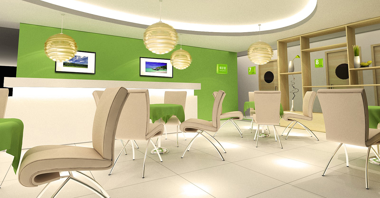 華美女子醫(yī)院形象墻